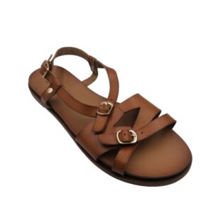 Πέδιλο Flat Σανδάλι Καφέ Ταμπά